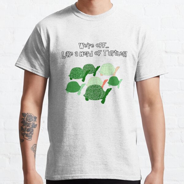 Herd Of Turtles Pattern Classic T-Shirt