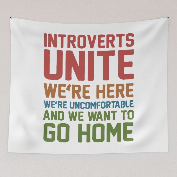 Item preview, Introverts Unite designed and sold by AlbertoReichert.