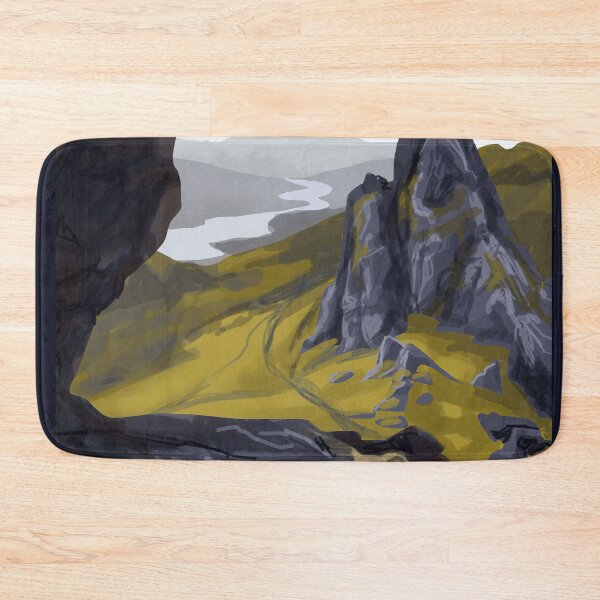Item preview, Amazing mountains view digital artwork designed and sold by DarrriaDesign.