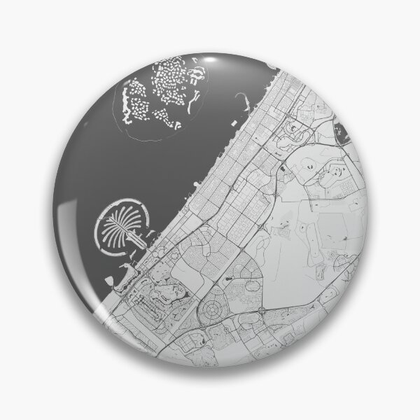 Item preview, Dubai, UAE Map - Minimalist designed and sold by Mapable.