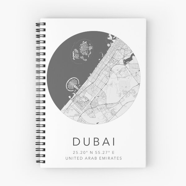 Item preview, Dubai, UAE Map - Minimalist designed and sold by Mapable.