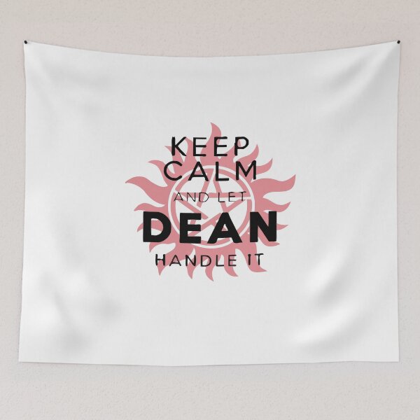 Item preview, Keep Calm And Let Dean Handle It Colored Light designed and sold by AlbertoReichert.