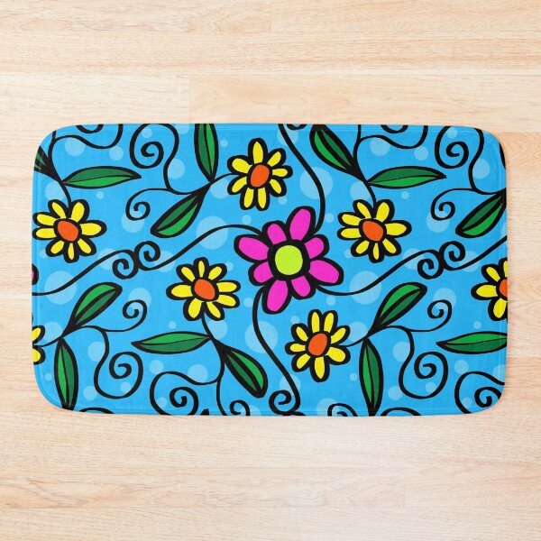 Item preview, A colorful beautiful floral pattern design designed and sold by Drawourdestiny ..