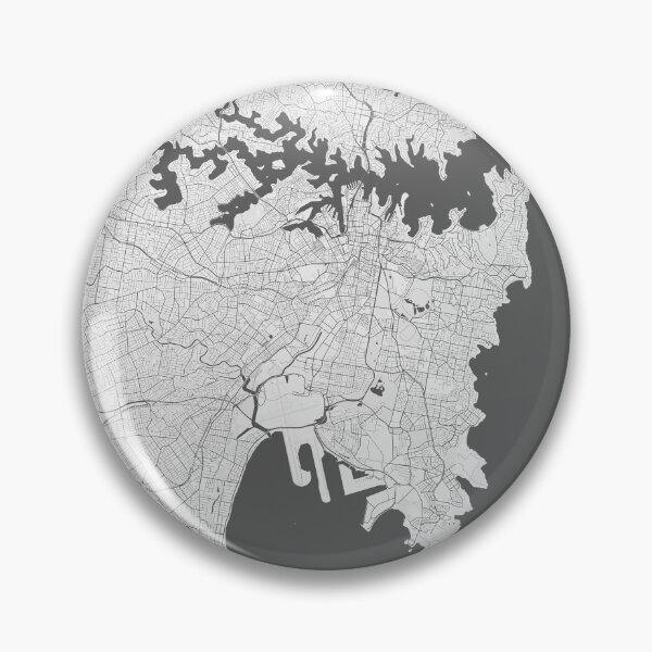 Item preview, Sydney, Australia Map - Minimalist designed and sold by Mapable.