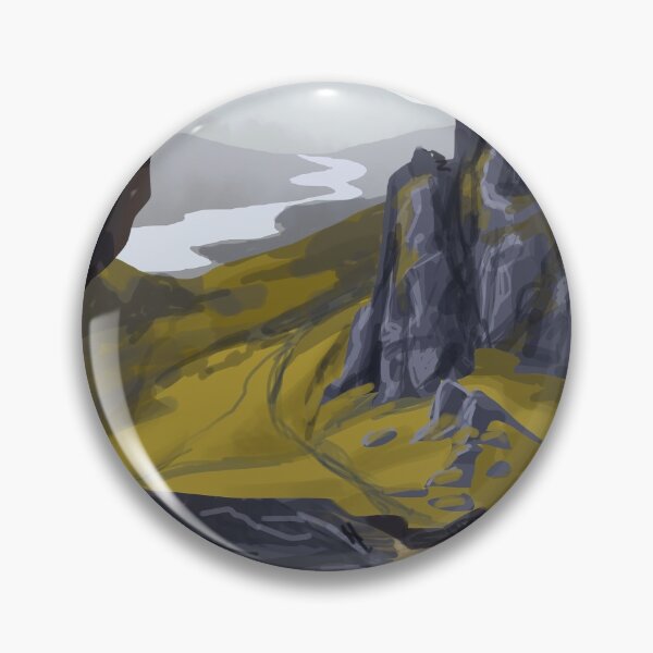 Item preview, Amazing mountains view digital artwork designed and sold by DarrriaDesign.
