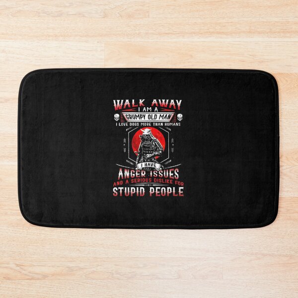 Item preview, Samurai Walk Away I Am A Grumpy Old Man Samurai designed and sold by RaihanaKRadix.