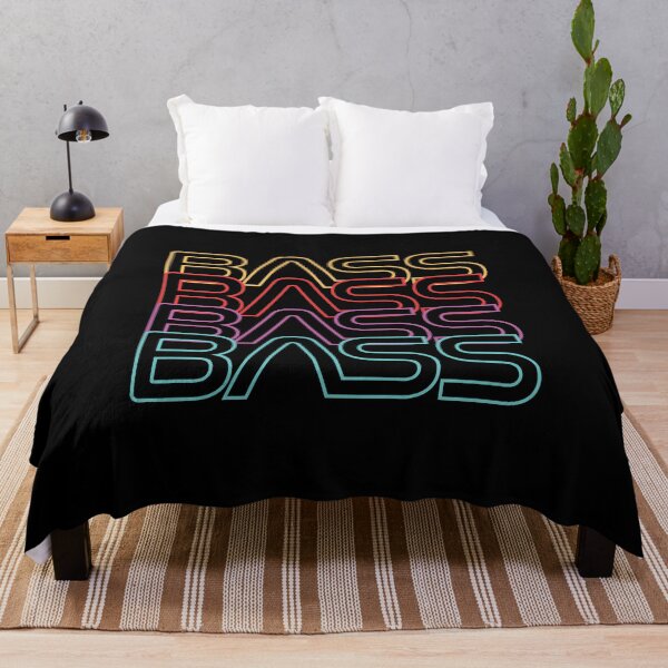 Item preview, Bass Neon Colors Repeated Text designed and sold by nightsworthy.