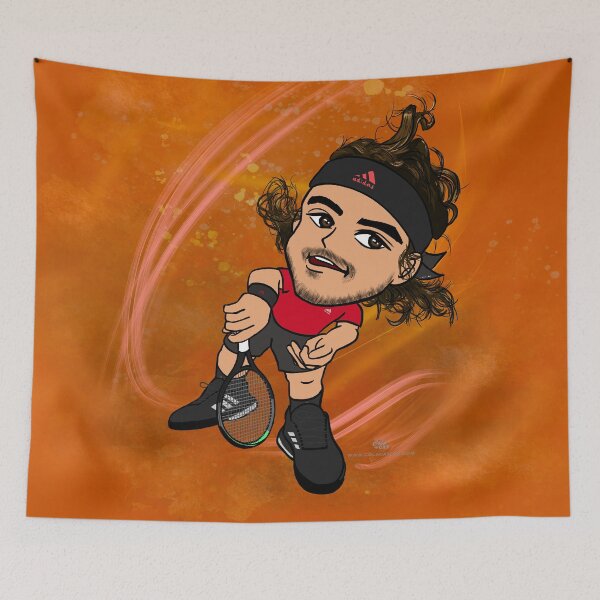 Item preview, Stefanos Tsitsipas designed and sold by Colacatlee.
