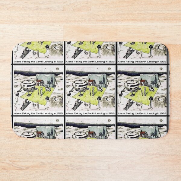 Item preview, ALIENS FAKING THE EARTH LANDING IN 1969 designed and sold by CasualDragon.