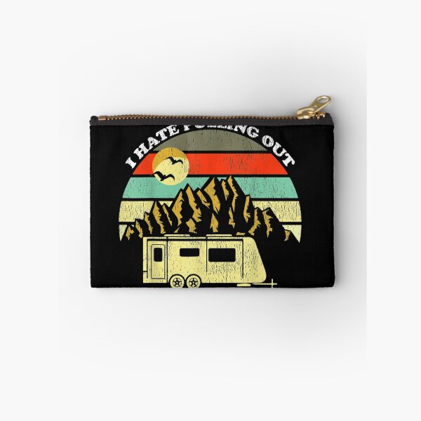 Item preview, Retro Vintage Mountains RV Camping I Hate Pulling Out designed and sold by vickiknopp.