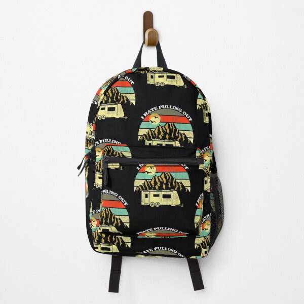 Item preview, Retro Vintage Mountains RV Camping I Hate Pulling Out designed and sold by vickiknopp.