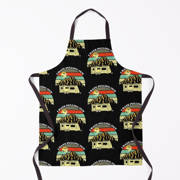 Item preview, Retro Vintage Mountains RV Camping I Hate Pulling Out designed and sold by vickiknopp.