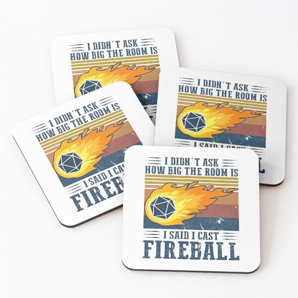 Item preview, I Didn't Ask How Big The Room Is I Said I Cast Fireball Vintage Retro designed and sold by MarcoABerggren.