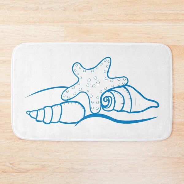 Item preview, Sea illustration. Starfish with sea shells. Ocean designed and sold by TJprint.