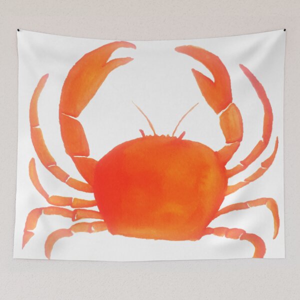 Item preview, Watercolor crab designed and sold by ebullitioncrea.