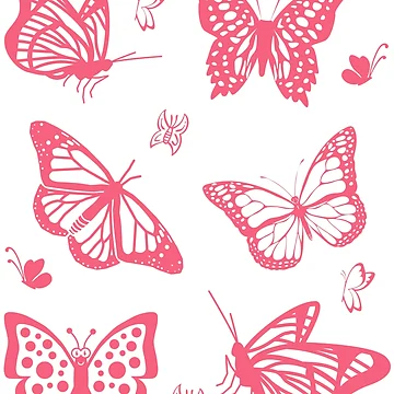 Imagen de la obra  Butterfly Rose Pack de Patternsonly