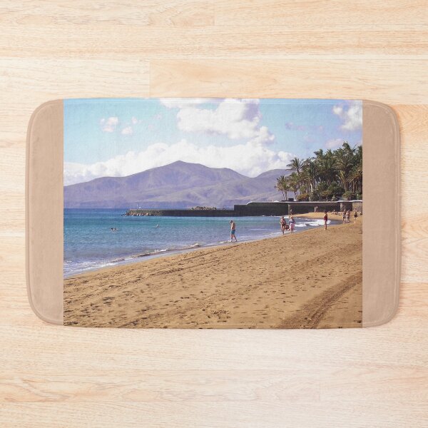 Item preview, Beach at Puerto del Carmen designed and sold by lezvee.