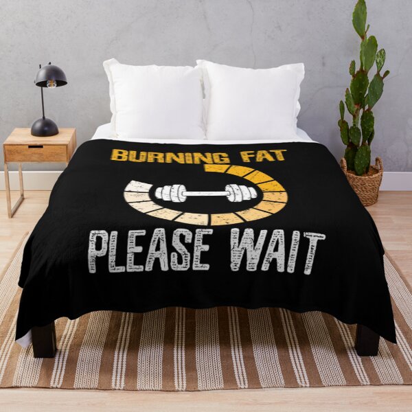 Item preview, Workout Shirt - Burning Fat Please Wait designed and sold by ladymeomeo30.