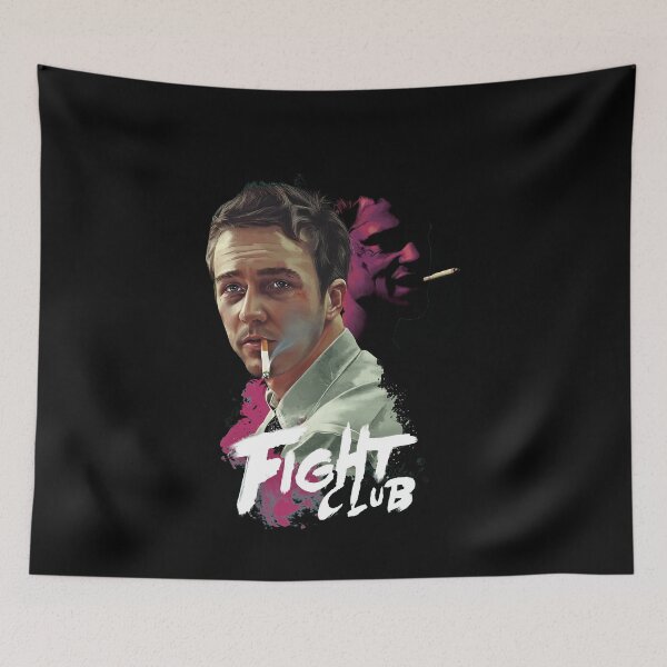 Item preview, Graphic Love Film Fight Club Main Characters Art designed and sold by BruceJessie3.
