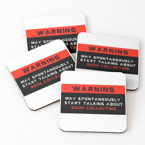 Item preview, Warning: May spontaneously start talking about Book Collecting designed and sold by Mucchhad.
