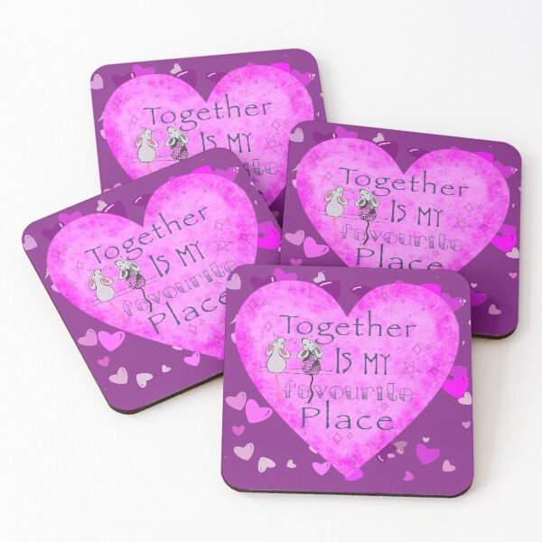 Item preview, Together is my favourite place - Little  Mice designed and sold by CreArtation.