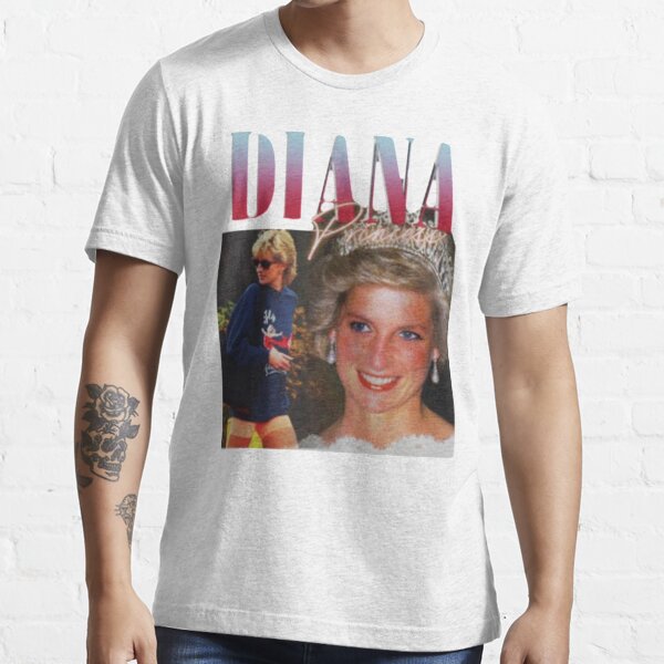 PRINCESS DIANA Rap Hip Hop Princess Diana 90s Retro Vintage Essential T-Shirt