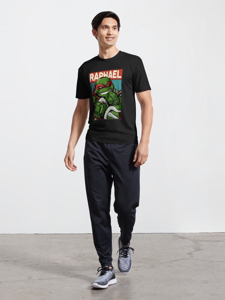 printful2 Teenage Mutant Ninja Turtles Raphael Unisex Tri-Blend T-Shirt Athletic Grey Triblend / XL