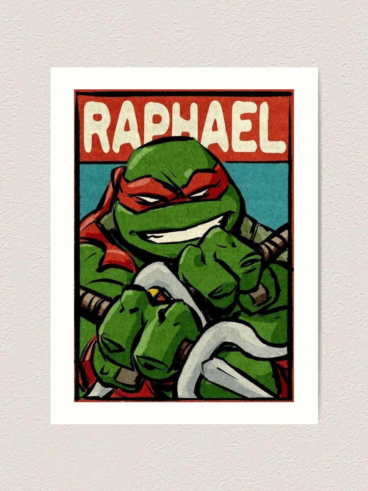 Raphael Teenage Mutant Ninja Turtles TMNT Personalized