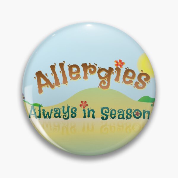 Item preview, Allergies - Always in Season (Beachy) designed and sold by JillPillDesign.