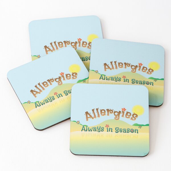 Item preview, Allergies - Always in Season (Beachy) designed and sold by JillPillDesign.