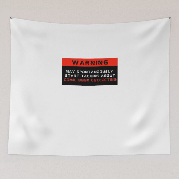Item preview, Warning: May spontaneously start talking about Comic book collecting designed and sold by Mucchhad.