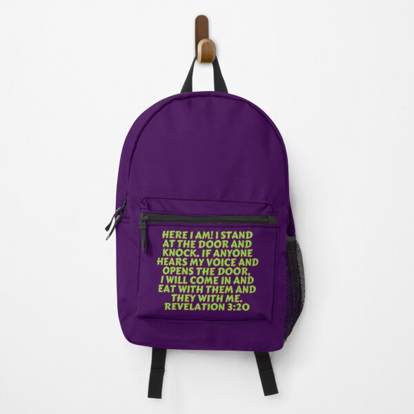 Item preview, Bible Verse Revelation 3:20 designed and sold by Prayingwarrior.