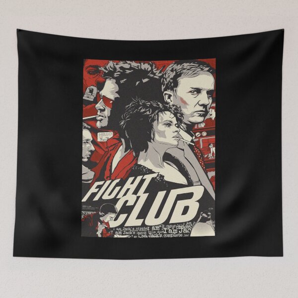 Item preview, Graphic Fight Club Movie Poster Art designed and sold by BruceJessie3.