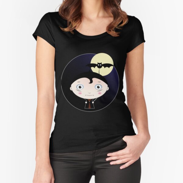 Dracula Fitted Scoop T-Shirt
