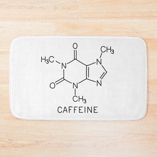 Item preview, Caffeine molecule designed and sold by ValentinaHramov.