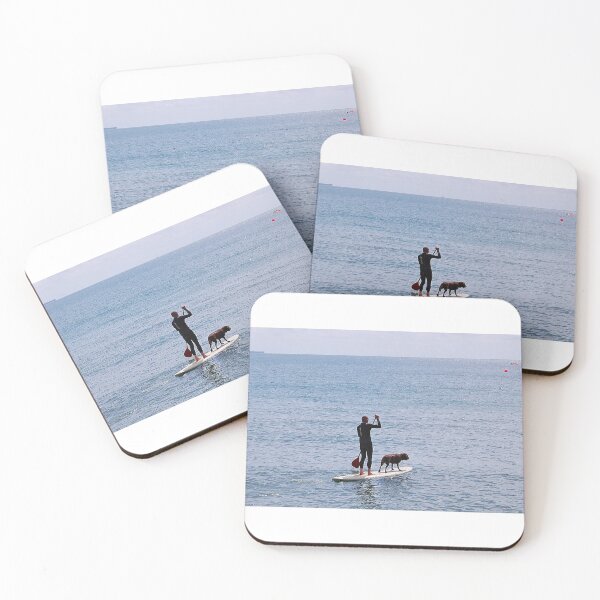 Item preview, ONE MAN AND HIS DOG + SURFBOARD. designed and sold by ronsaunders47.