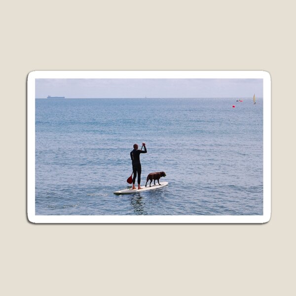 Item preview, ONE MAN AND HIS DOG + SURFBOARD. designed and sold by ronsaunders47.
