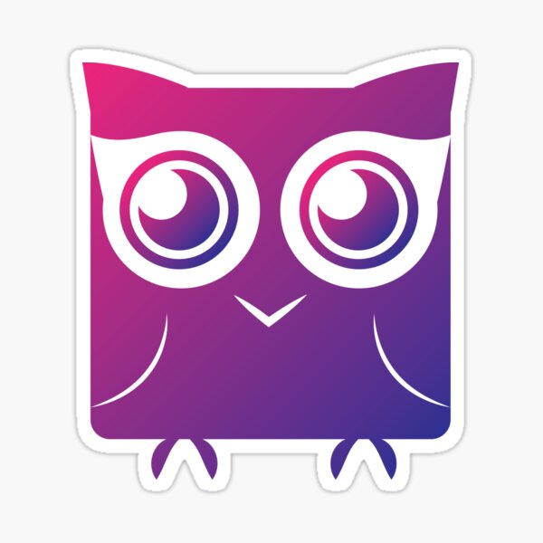 Curious Owl Sticker