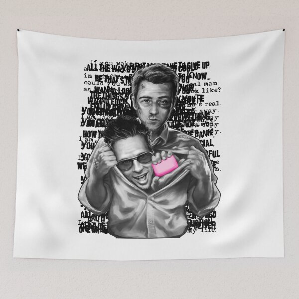 Item preview, Tyler The Narrator Soap Fight Club Film designed and sold by BruceJessie3.