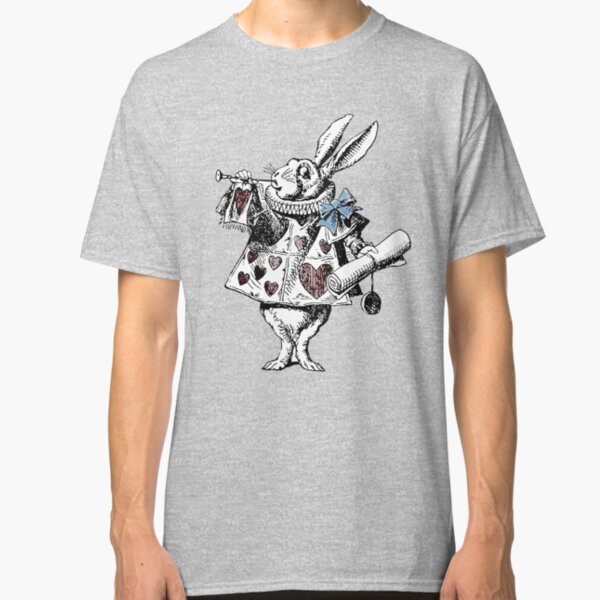 Alice in Wonderland White Rabbit Classic T-Shirt