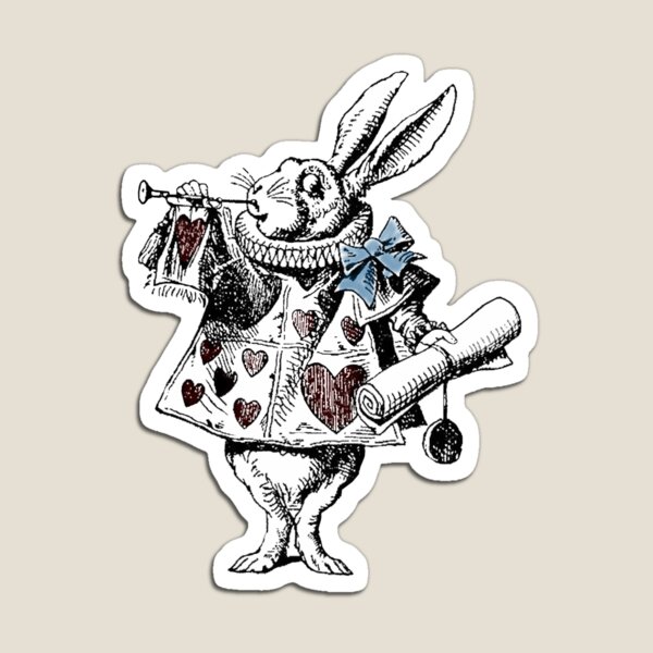 Item preview, Alice in Wonderland White Rabbit designed and sold by simpsonvisuals.