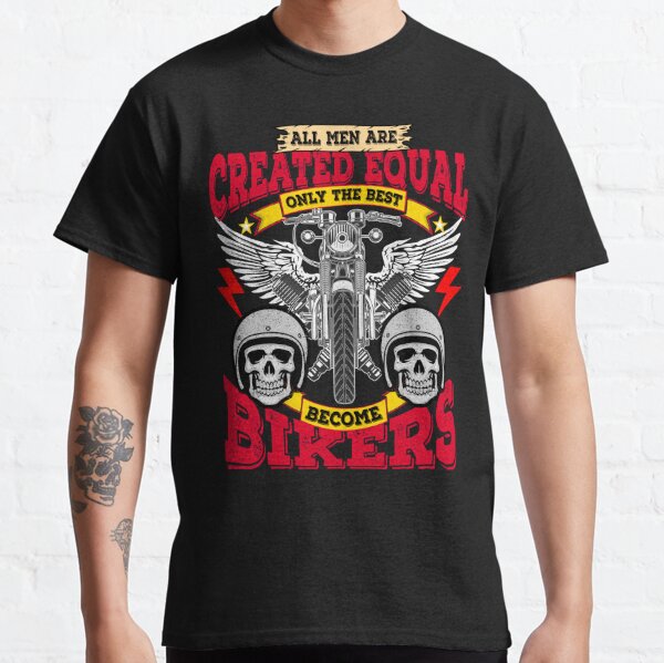 Biker Harley-Chopper-Motiv Motorcycle Rocker Totenkopf  Skull T-Shirt *4107 bl 