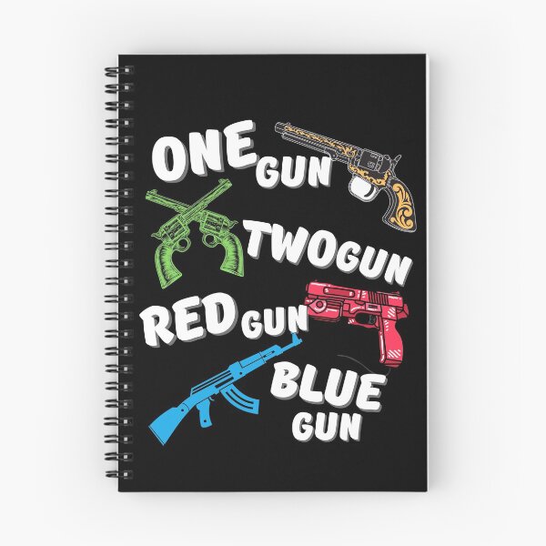 Item preview, One gun two gun red gun blue gun designed and sold by i-longmanshop.