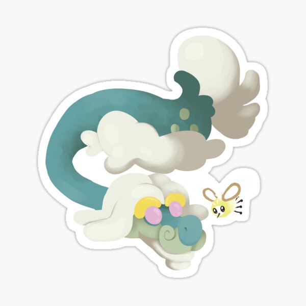 Drampa and Cutiefly Sticker