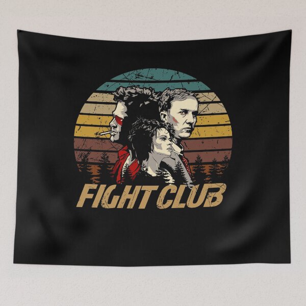 Item preview, Vintage Fight Art Club Film Main Characters designed and sold by BruceJessie3.