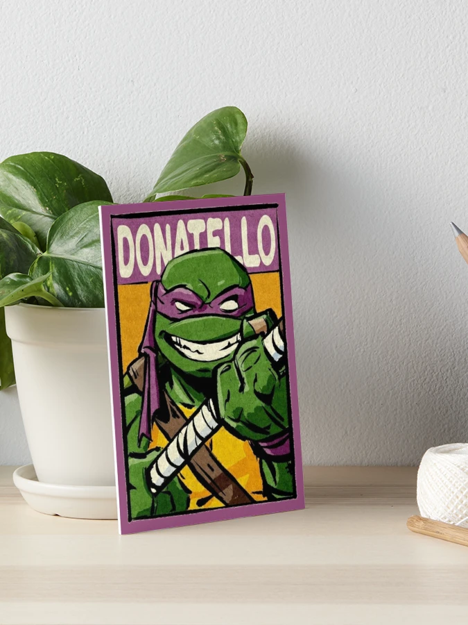 Teenage Mutant Ninja Turtles Donatello Art Board Print for Sale by Drcshaw