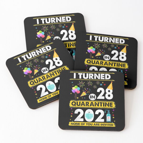 Item preview, I Turned 28 In Quarantine 2021 28 Years Old 28th Birthday Gift  designed and sold by lindafrances.