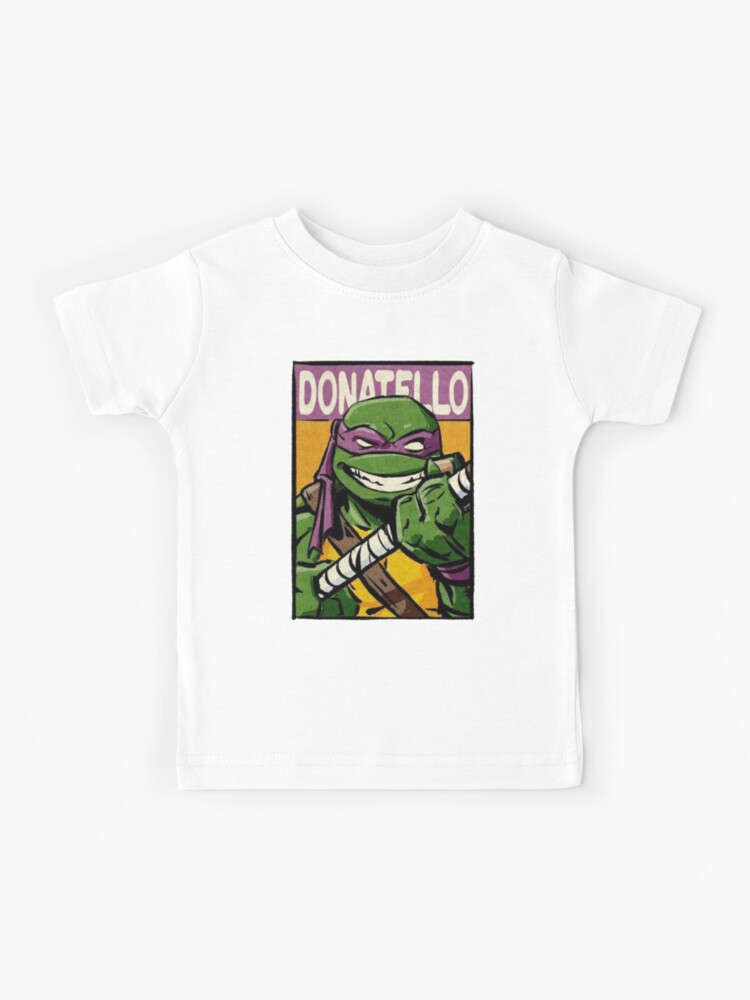 Donatello, Teenage mutant ninja turtles  Kids T-Shirt for Sale by  Zig-toZag