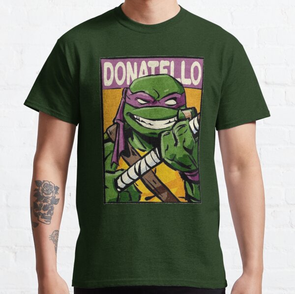 Donatello Teenage Mutant Ninja Turtles Original Painting Team T Shirt  Unisex 