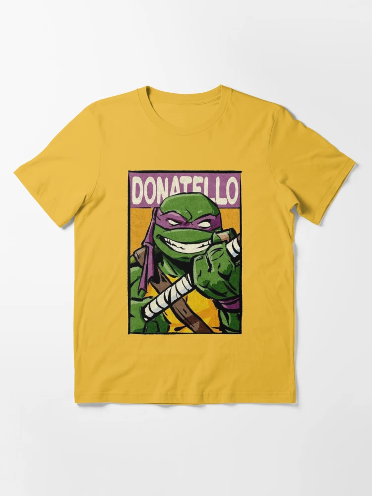 Donatello, Teenage mutant ninja turtles  Essential T-Shirt for Sale by  Zig-toZag